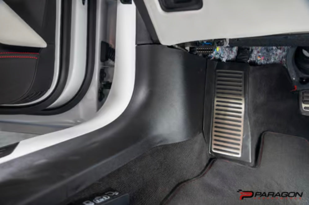 C8 Corvette Carbon Fiber Inner Door Sill Panel