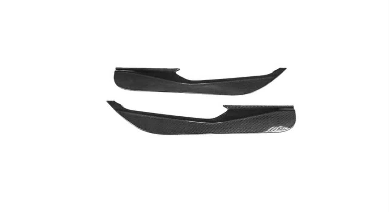 C8 Corvette Carbon Fiber Door Kick Panel Overlay