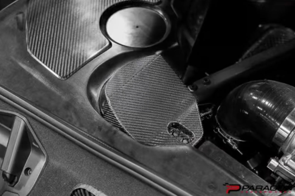 C8 Corvette Carbon Fiber Rear Strut Tower Covers
