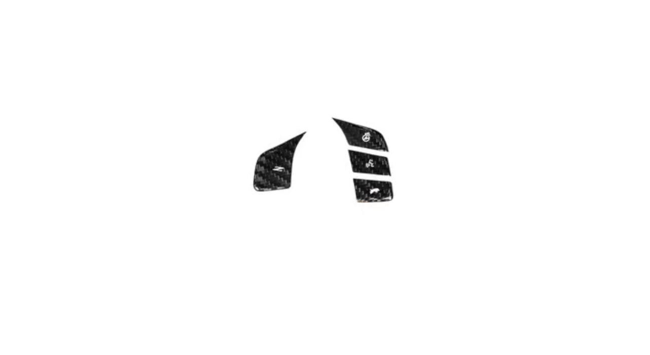 C8 Corvette Steering Wheel Button Covers Only - HEATED
