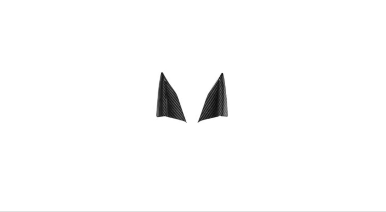C8 Corvette Carbon Fiber A Pillar Interior Trim Overlay