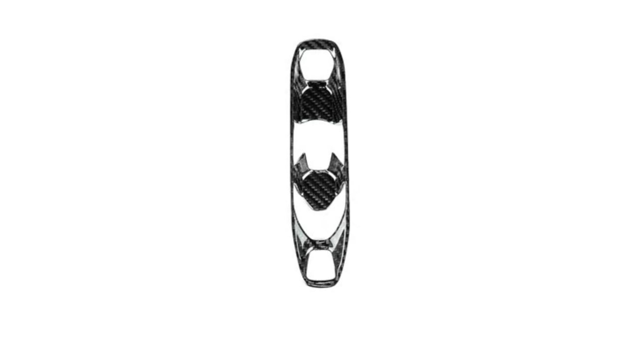 C8 Corvette Carbon Fiber Mode Selector Trim Overlay