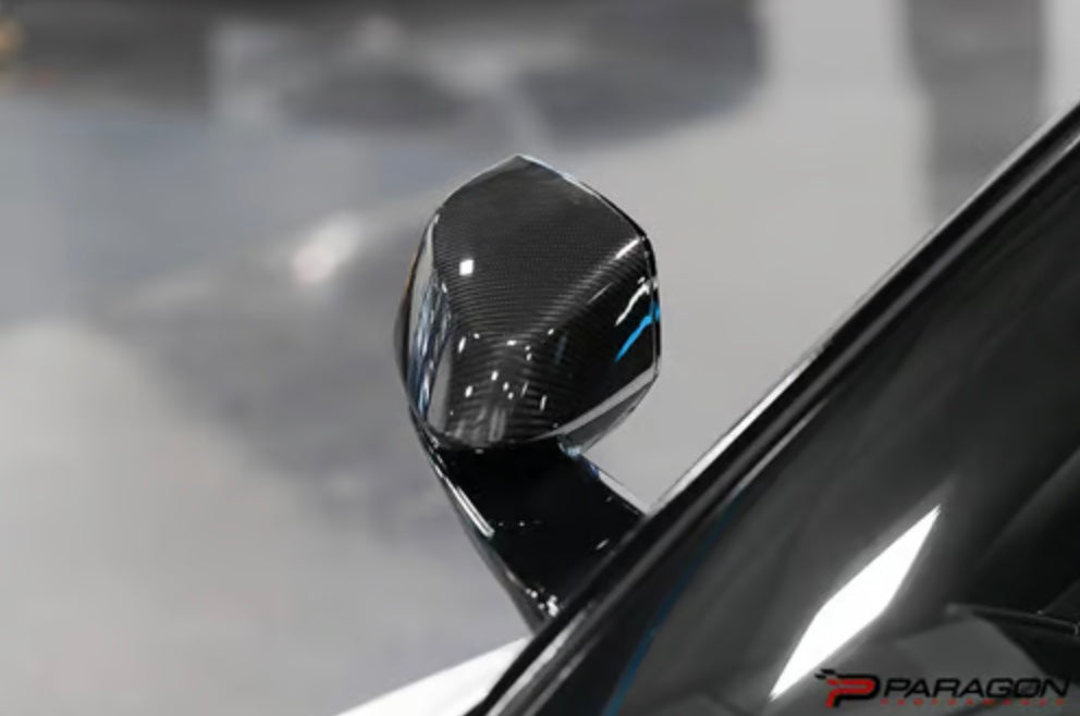 C8 Corvette Carbon Fiber Mirror Cap Replacement