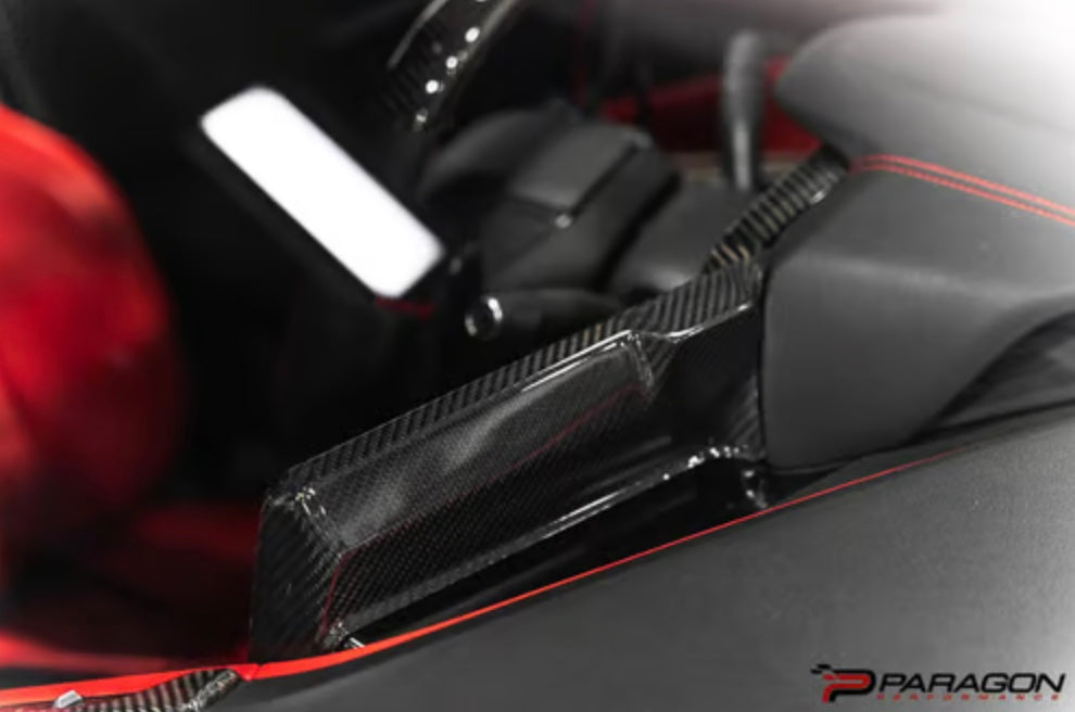 C8 Corvette Carbon Fiber Radio Surround Overlay