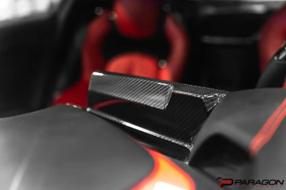 C8 Corvette Carbon Fiber Radio Surround Overlay