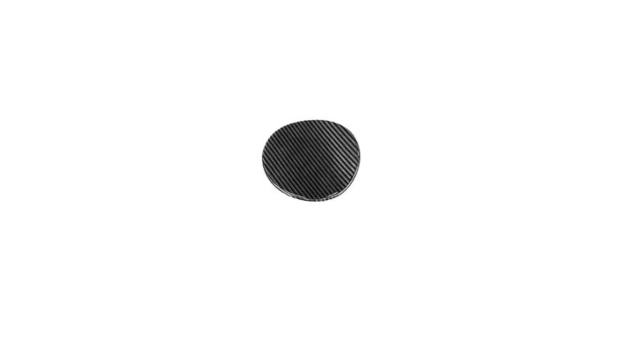 C8 Corvette Carbon Fiber Gas Cap Overlay