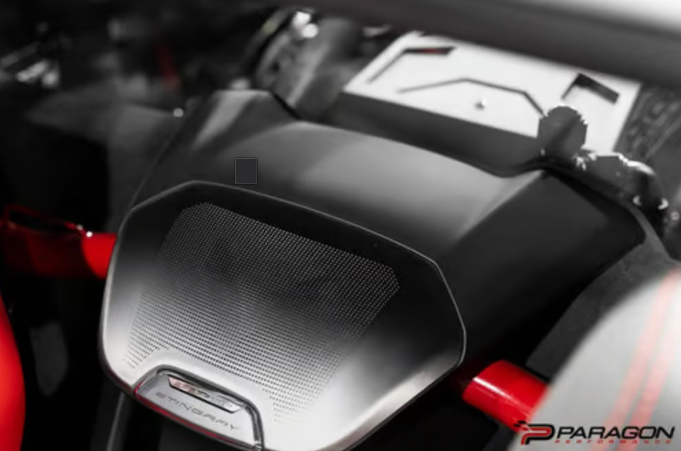 C8 Corvette Carbon Fiber Waterfall Speaker Trim Cover