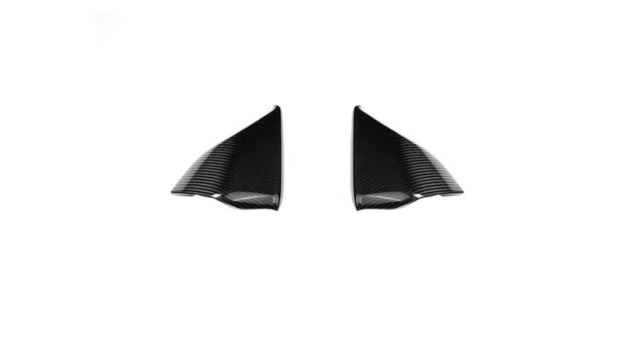 Carbon Fiber Dashboard Instrument HUD Covers - Sides