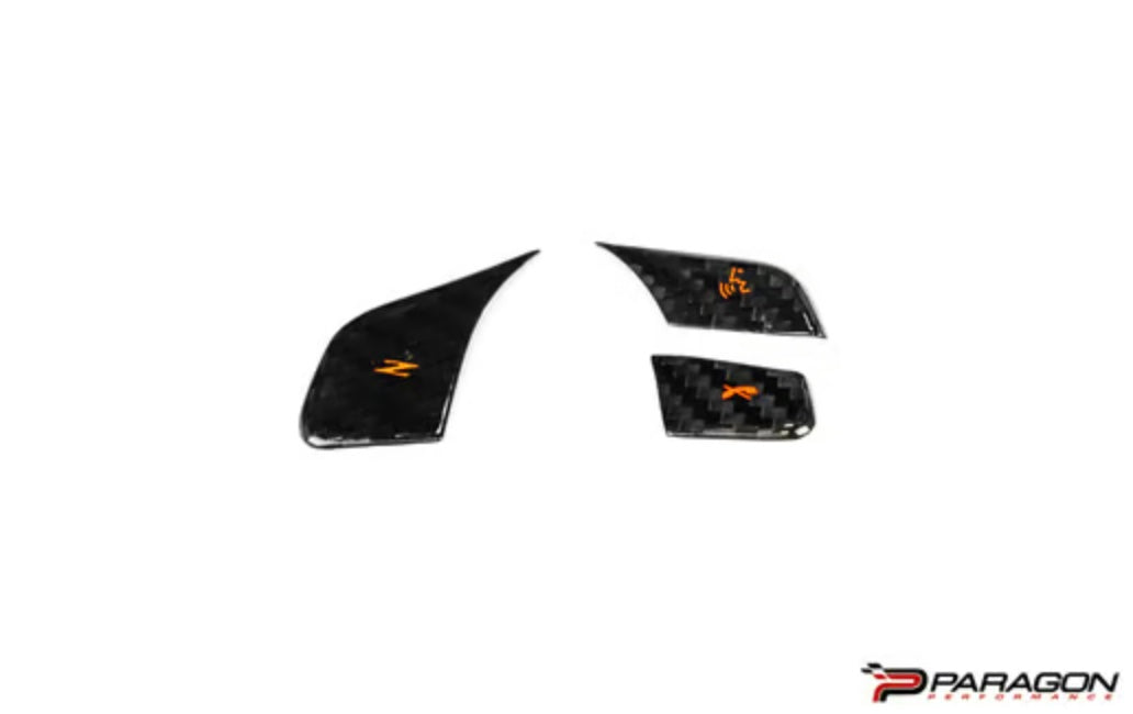 C8 Corvette Steering Wheel Button Covers 1LT Only - NON HEATED