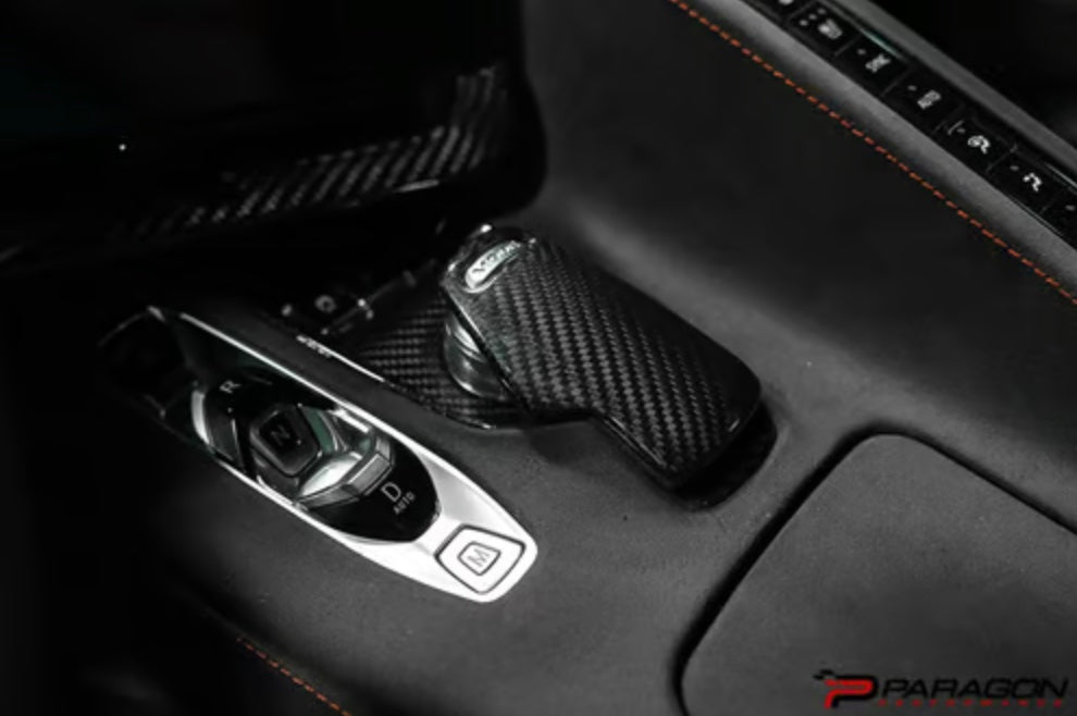 C8 Corvette Carbon Fiber Mode Select Overlay