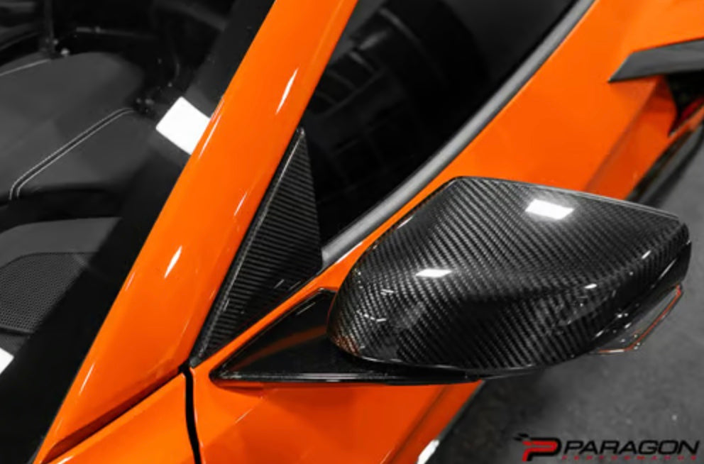 C8 Corvette Carbon Fiber A Pillar Trim Overlay