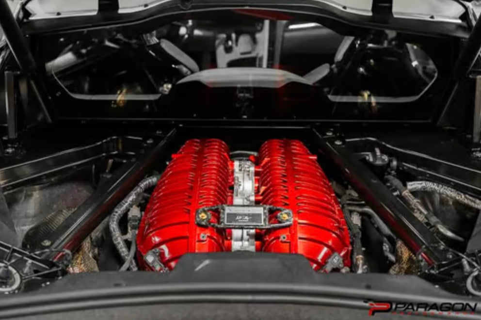 C8 Corvette Z06 LT6 Carbon Fiber Engine Cover - Coupe Only