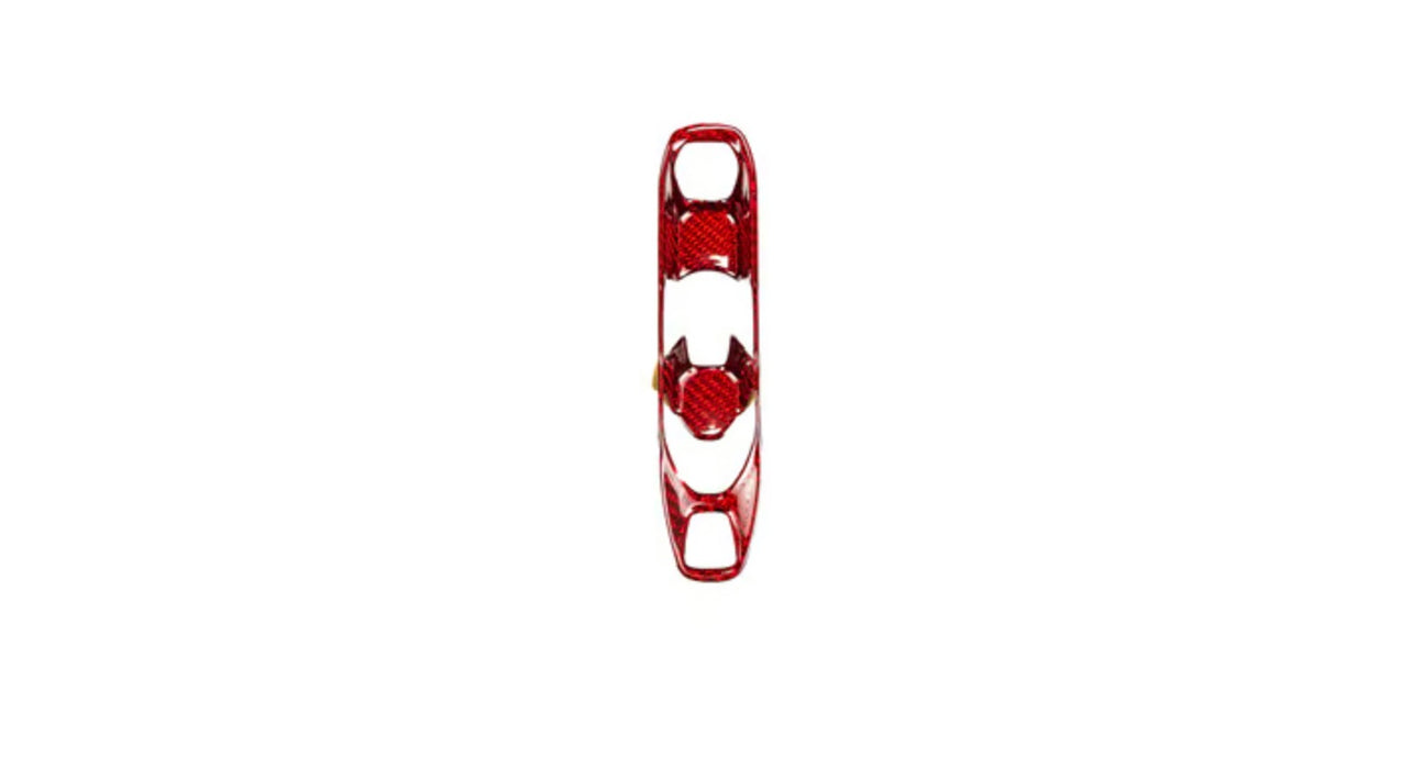 C8 Corvette Carbon Fiber Mode Selector Trim Overlay