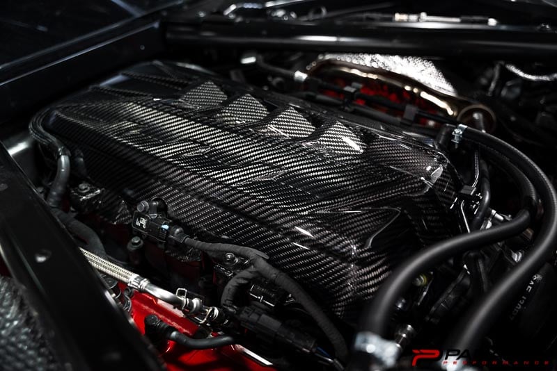 C8 Corvette Carbon Fiber Engine Cover | 2020-2023