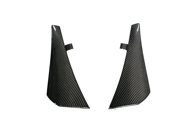 C8 Corvette Carbon Fiber Splash Guards - Front & Rear | 2020-2023