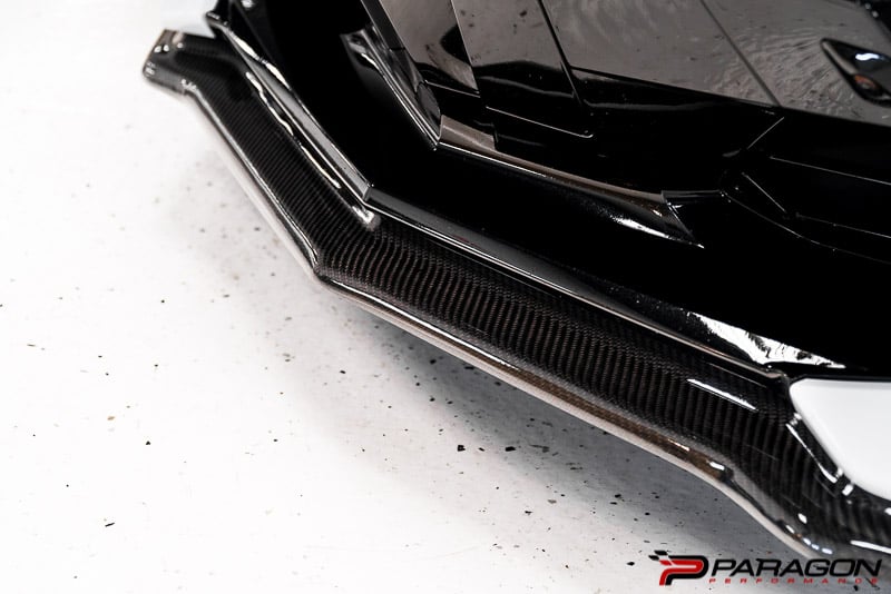 C8 Corvette Carbon Fiber 3pc Front Lip/Spoiler | 2020-2024