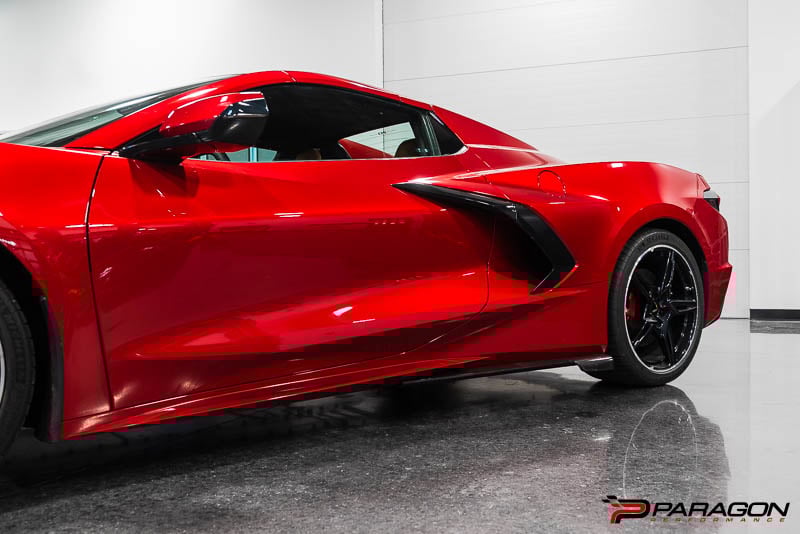 C8 Corvette Carbon Fiber AeroMax Side Skirts | 2020-2024