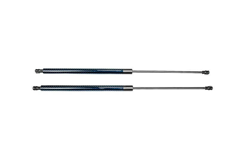 C8 Corvette Carbon Fiber Hood Struts - Blue | 2020-2024