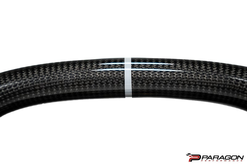 C8 Z06 Corvette Carbon Fiber Steering Wheel - Light Gray | 2020-2023
