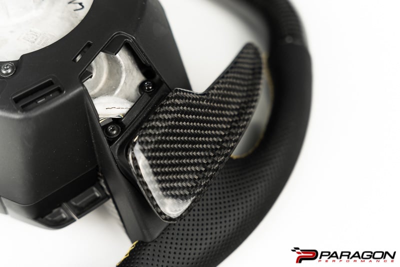 C8 Z06 Corvette Carbon Fiber Steering Wheel - Red | 2020-2023