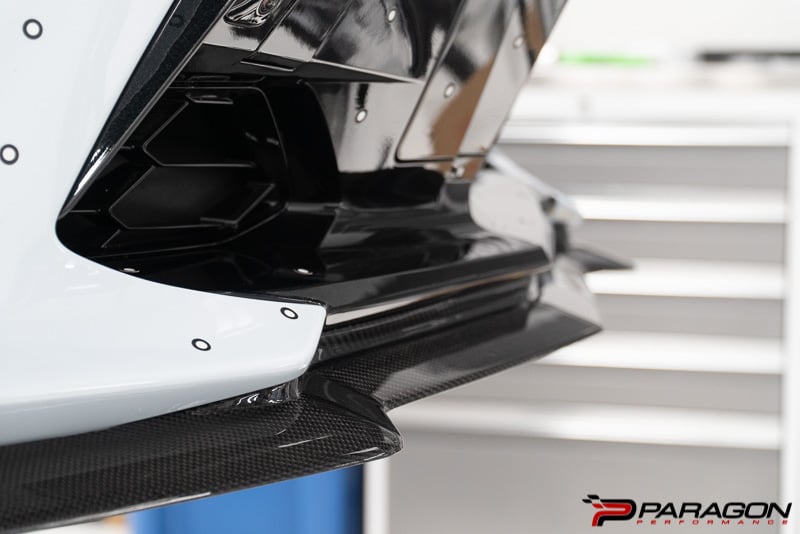 C8 Corvette 5VM Style Carbon Fiber Front Lip/Spoiler | 2020-2023