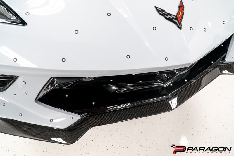 C8 Corvette 5VM Style Carbon Fiber Front Lip/Spoiler | 2020-2023
