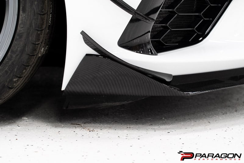 C8 Corvette 5VM Style Carbon Fiber Front Lip/Spoiler | 2020-2023