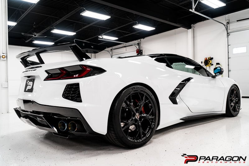 C8 Corvette Carbon Fiber Rocker Panel Extensions | 2020-2024