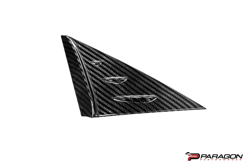 C8 Corvette Anti-Buffeting A Pillar Trim Overlay | 2020-2024