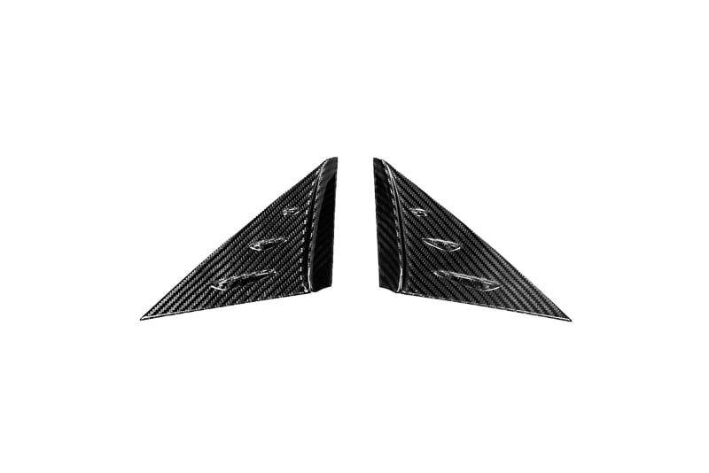 C8 Corvette Anti-Buffeting A Pillar Trim Overlay | 2020-2024