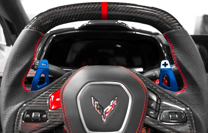 Paragon Performance C8 Corvette Billet Paddle Shifters
