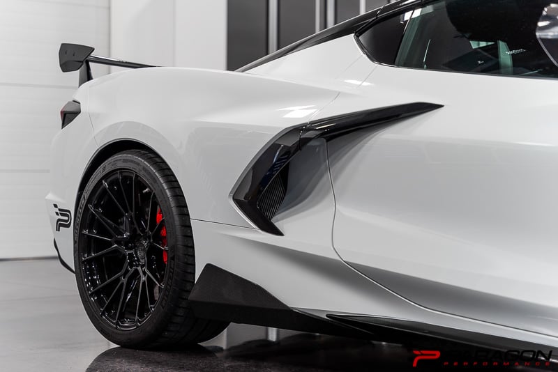 C8 Corvette Carbon Fiber Rocker Winglets | 2020-2024