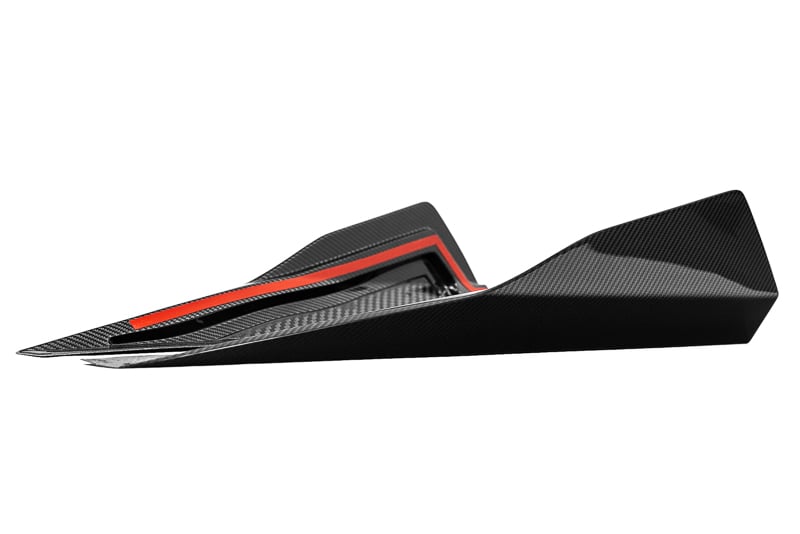 C8 Corvette Carbon Fiber Rocker Winglets | 2020-2024