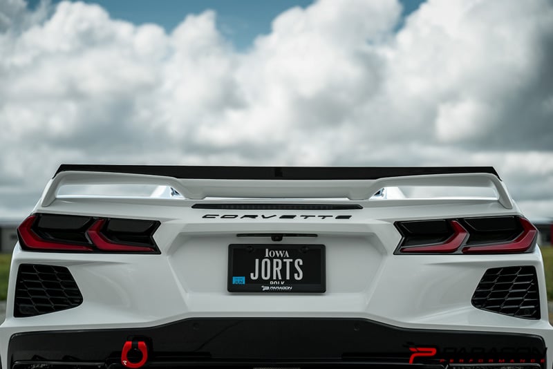 Paragon Performance V1 Gurney Flap C8 Corvette Z51 Wing | 2020-2024