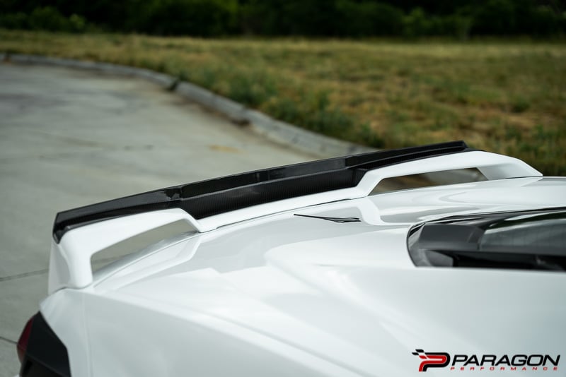 Paragon Performance V1 Gurney Flap C8 Corvette Z51 Wing | 2020-2024